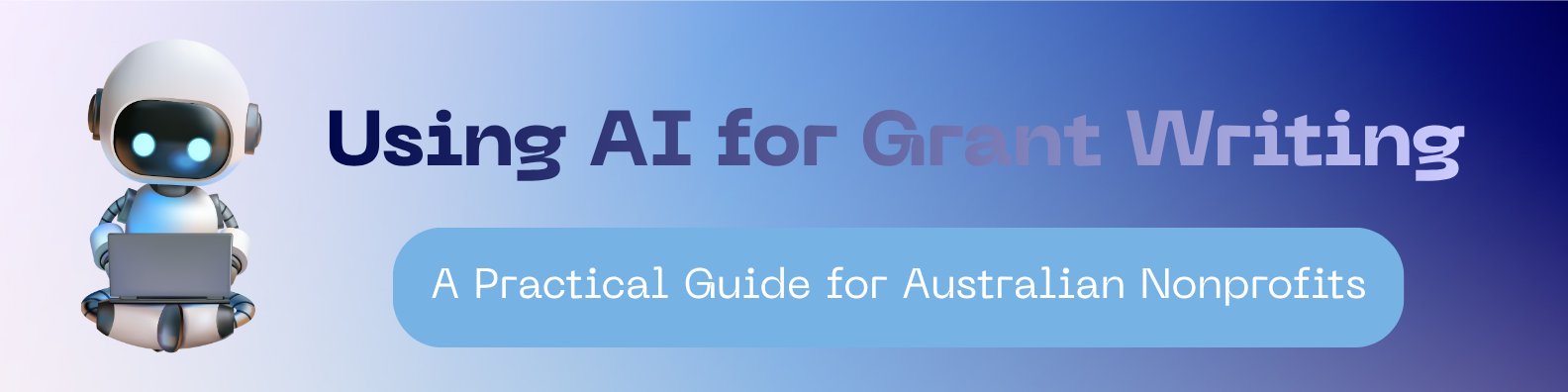 Using AI for grant writing